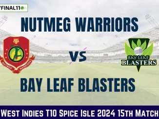 NW vs BLB Dream11 Prediction, Fantasy Cricket Tips, Pitch Report, Player Stats, 15th Match, West Indies T10 Spice Isle 2024