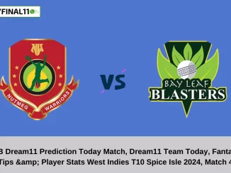 NW vs BLB Dream11 Prediction Today Match, Dream11 Team Today, Fantasy Cricket Tips & Player Stats West Indies T10 Spice Isle 2024, Match 4