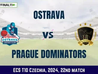 OST vs PRD Dream11 Prediction, Pitch Report, and Player Stats, 22nd Match, ECS T10 Czechia, 2024
