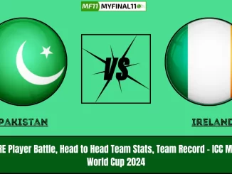 PAK vs IRE Player Battle, Head to Head Team Stats, Team Record - ICC Men's T20 World Cup 2024
