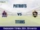 PAT vs TIT Dream11 Prediction, Pitch Report, and Player Stats, 35th Match, Pondicherry T10 Men, 2024