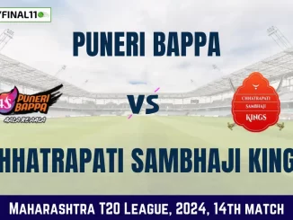 PB vs CSK Dream11 Prediction, Pitch Report, and Player Stats, 14th Match, Maharashtra T20 League, 2024