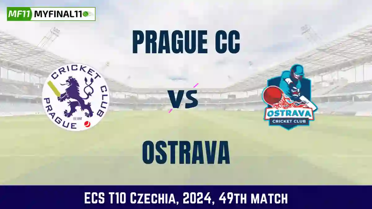 PCC vs OST Dream11 Prediction, Pitch Report, and Player Stats, 49th Match, ECS T10 Czechia, 2024