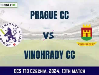 PCC vs VCC Dream11 Prediction, Pitch Report, and Player Stats, 13th Match, ECS T10 Czechia, 2024