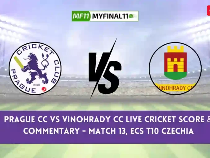 PCC vs VCC Live Cricket Score & Commentary - Match 13, ECS T10 Czechia 2024