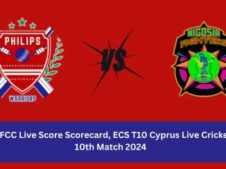 PLP vs NFCC Live Score: The upcoming match between Philips Warrior (PLP) vs Nicosia Fighters (NFCC) at the ECS T10 Cyprus, 2024