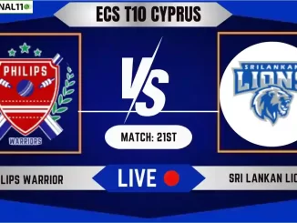 PLP vs SLL Live Cricket Score & Commentary - Match 21st, ECS T10 Cyprus 2024