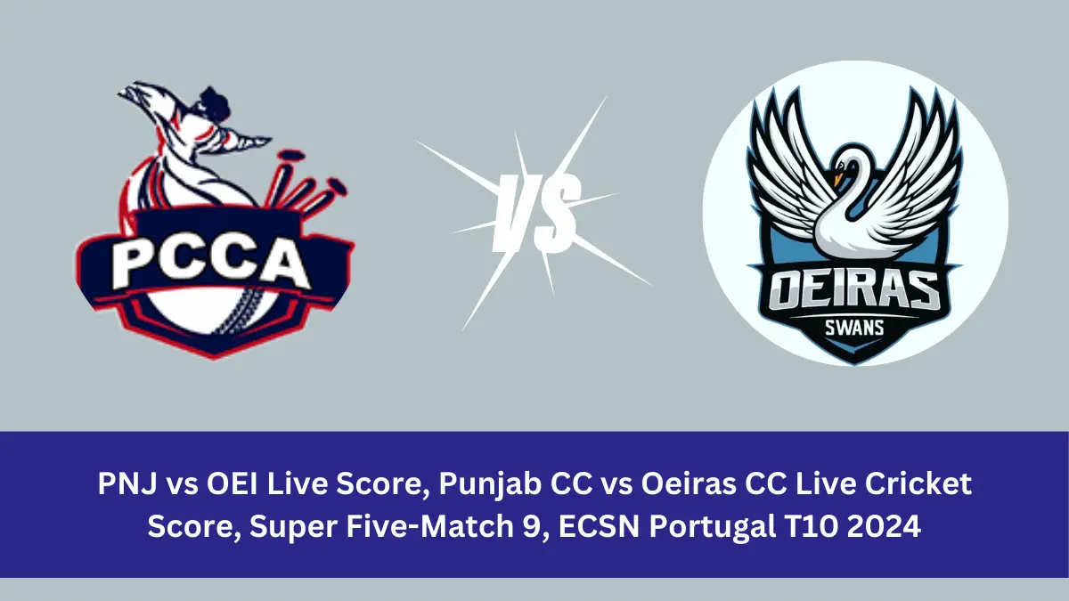 PNJ vs OEI Live Score, Punjab CC vs Oeiras CC Live Cricket Score, Super ...