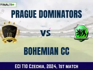 PRD vs BCC Dream11 Prediction, Pitch Report, and Player Stats, 1st Match, ECI T10 Czechia, 2024