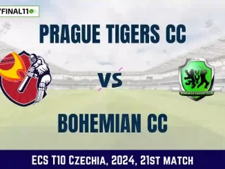 PRT vs BCC Dream11 Prediction, Pitch Report, and Player Stats, 21st Match, ECS T10 Czechia, 2024