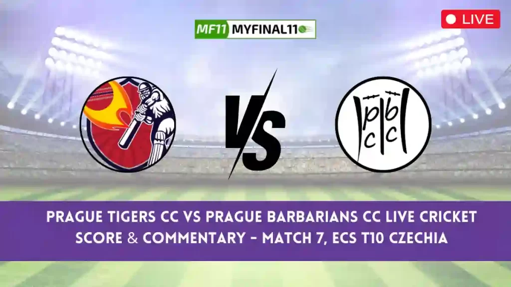 PRT vs PRB Live Cricket Score & Commentary - Match , ECS T10 Czechia 2024