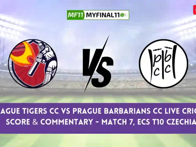 PRT vs PRB Live Cricket Score & Commentary - Match , ECS T10 Czechia 2024