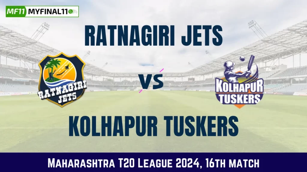RJ vs KT Dream11 Prediction, Pitch Report, and Player Stats, 16th Match, Maharashtra T20 League, 2024