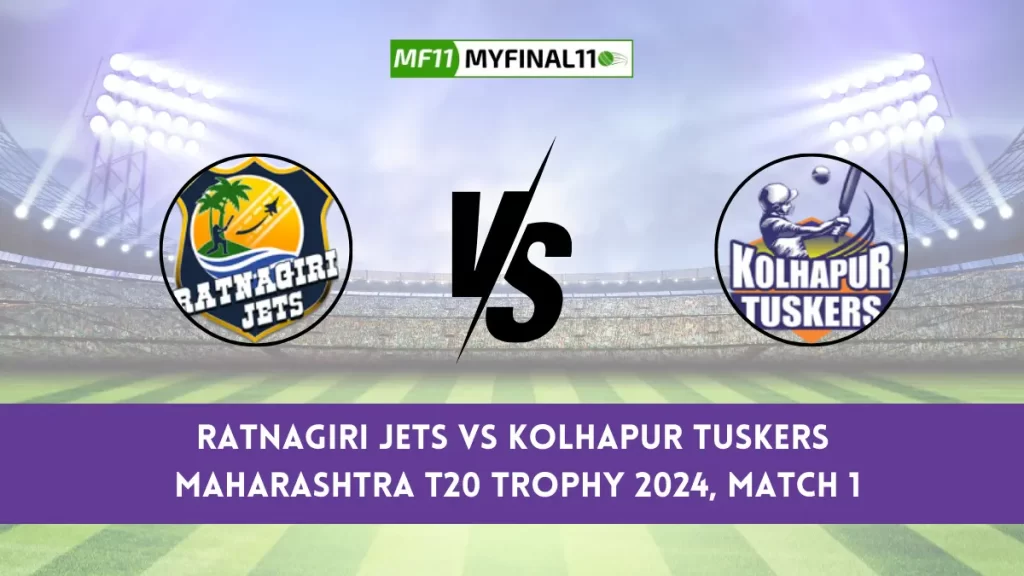 RJ vs KT Dream11 Prediction Today Ratnagiri Jets (RJ) vs Kolhapur Tuskers (KT) Dream11 Team RJ vs KT Player Stats Maharashtra T20 Trophy 2024