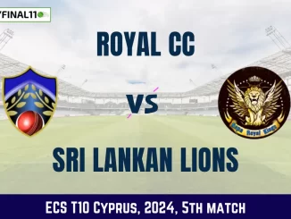 ROY vs SLL Dream11 Prediction, Pitch Report, and Player Stats, 5th Match, ECS T10 Cyprus, 2024