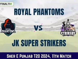 RPT vs SPS Dream11 Prediction, Pitch Report, and Player Stats, 11th Match, Sher E Punjab T20 Cup, 2024