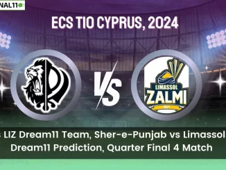 SEP vs LIZ Dream11 Prediction  - Sher-e-Punjab (SEP) vs Limassol Zalmi (LIZ) Dream11 team SEP vs LIZ Player Stats: ECS T10 Cyprus 2024