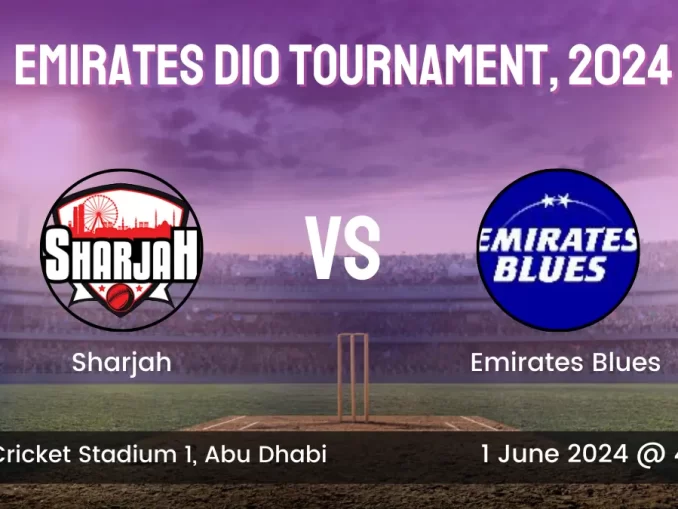 SHA vs EMB Dream11 Prediction Today Match, SHA vs EMB Dream11 Team Today, Playing 11s, and Pitch Report 1st Semi Final, UAE Emirates D10 2024