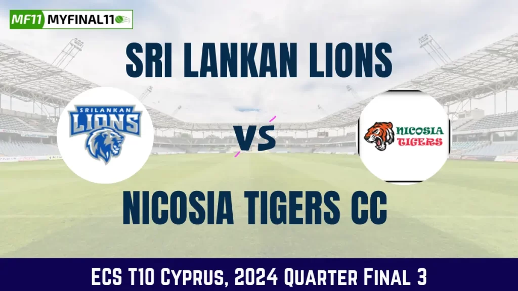 SLL vs NCT Dream11 Prediction, Dream11 Team, Pitch Report, and Player Stats, Quarter Final 3 Match, ECS T10 Cyprus, 2024