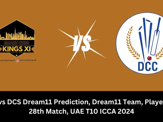 SMCK vs DCS Dream11 Predictio Smart Cube Kings 11 (SMCK) vs DCC Starlets (DCS) Dream11 team SMCK vs DCS Player Stats