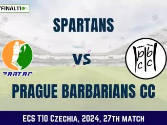 SPT vs PRB Dream11 Prediction, Pitch Report, and Player Stats, 27th Match, ECS T10 Czechia, 2024