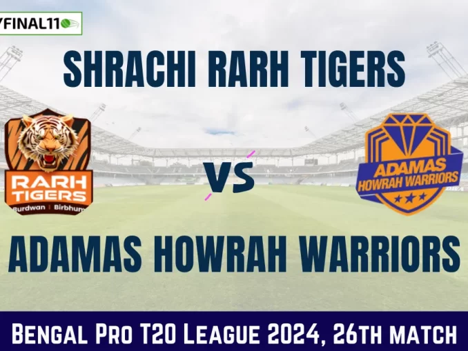 SRT vs AHW Dream11 Prediction, Fantasy Cricket Tips, Pitch Report, Player Stats, 26th Match, Bengal Pro T20 League 2024