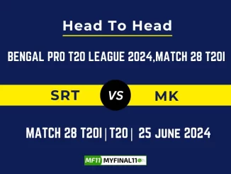 SRT vs MK Player Battle, Head to Head Team Stats, Team Record