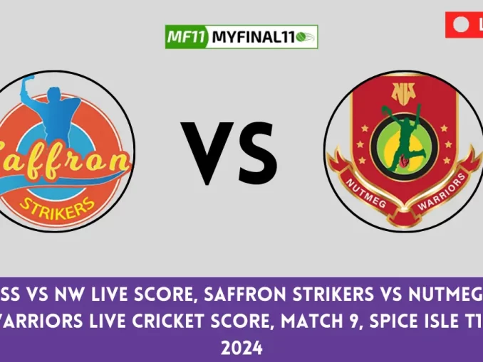 SS vs NW Live Score: The upcoming match between Clove Saffron Strikers (SS) vs Nutmeg Warriors (NW) at the West Indies T10 Spice Isle, 2024