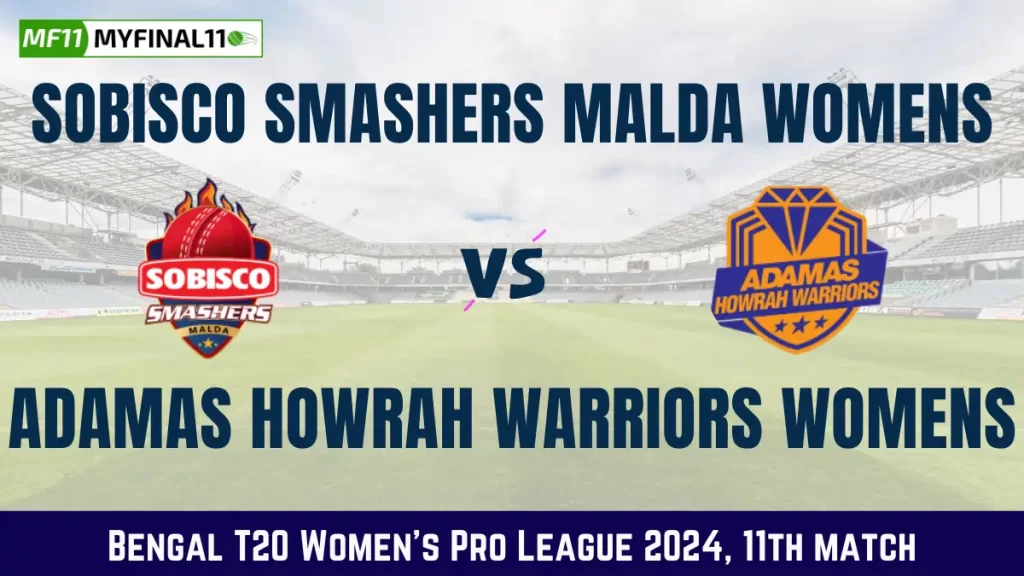SSM-W vs AHW-W Dream11 Prediction, Pitch Report, and Player Stats, 11th Match, Bengal T20 Women's Pro League, 2024