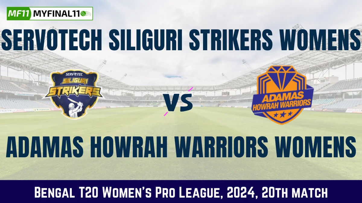 SSS-W vs AHW-W Dream11 Prediction, Pitch Report, and Player Stats, 20th Match