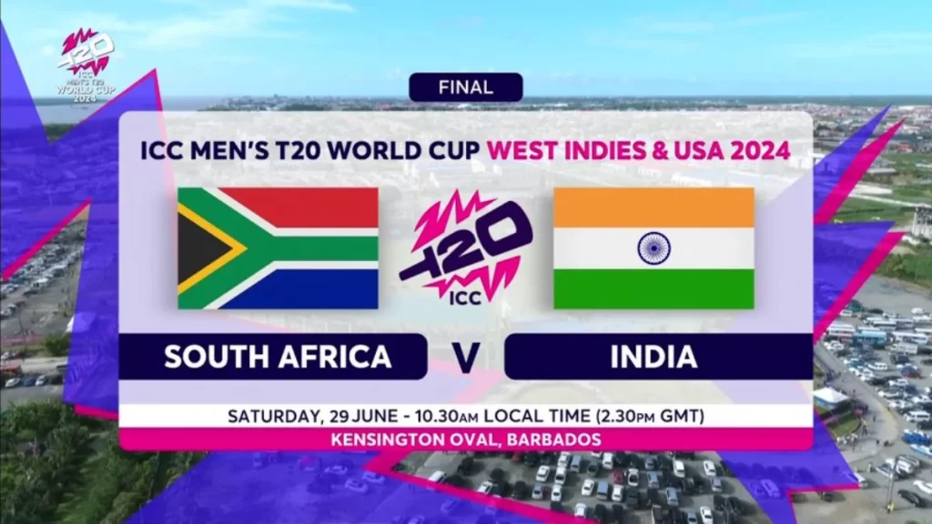 T20 World Cup Final: India vs South Africa