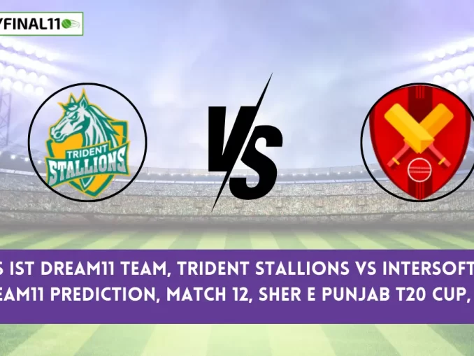 TDS vs IST Dream11 Prediction, Fantasy Cricket Tips, Pitch Report, Player Stats, 12th Match, Sher E Punjab T20 Cup 2024