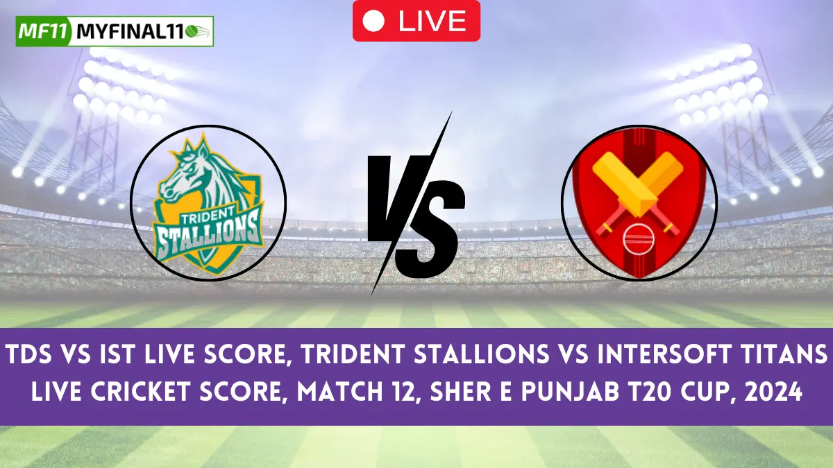 TDS vs IST Live Score: The upcoming match between Trident Stallions (TDS) and Intersoft Titans (IST) at the ECI Cyprus vs Estonia T10, 2024