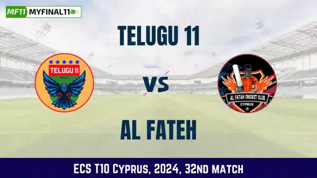 TEL vs AFT Dream11 Prediction, Pitch Report, and Player Stats, 32nd Match, ECS T10 Cyprus, 2024