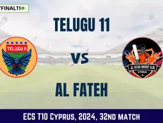 TEL vs AFT Dream11 Prediction, Pitch Report, and Player Stats, 32nd Match, ECS T10 Cyprus, 2024