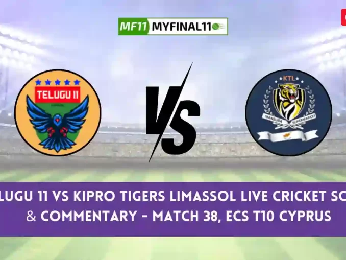 TEL vs KTL Live Cricket Score & Commentary - Match 38, ECS T10 Cyprus 2024