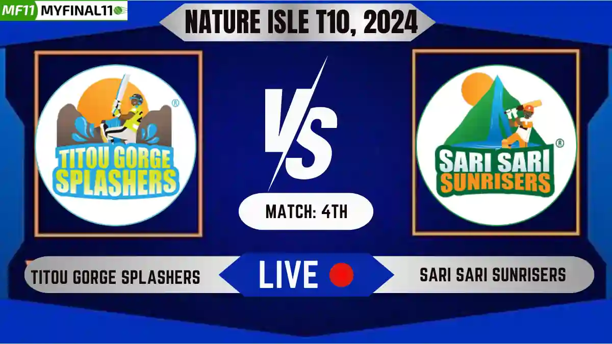 TGS vs SSS Live Score, Nature Isle T10, 2024, 4th Match