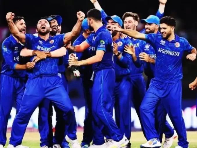 The Afghanistan cricket team has made history in the ICC T20 World Cup by defeating Bangladesh by 8 runs to secure a spot in the semi-finals