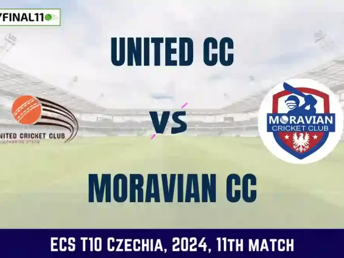 UCC vs MCC Dream11 Prediction, Pitch Report, and Player Stats, 11th Match, ECS T10 Czechia, 2024