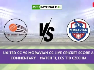 UCC vs MCC Live Cricket Score & Commentary - Match 11, ECS T10 Czechia 2024