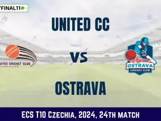 UCC vs OST Dream11 Prediction, Pitch Report, and Player Stats, 24th Match, ECS T10 Czechia, 2024