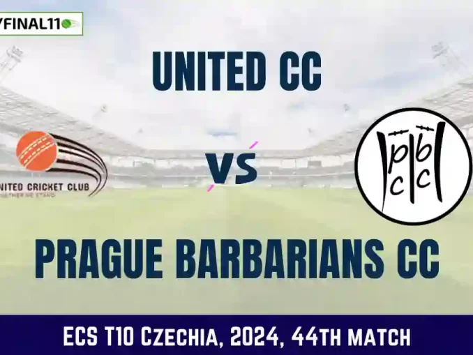 UCC vs PRB Dream11 Prediction, Pitch Report, and Player Stats, 44th Match, ECS T10 Czechia, 2024