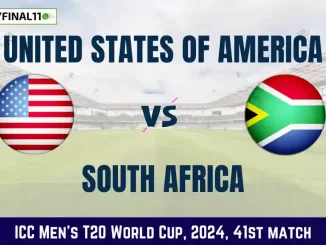 USA vs SA Dream11 Prediction, 41st Match, ICC Men's T20 World Cup, 2024, In-Depth Match Analysis, USA vs SA Dream11 Fantasy Cricket Tips, Dream11 Team, Pitch Stats 2024