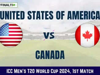 USA vs CAN Dream11 Prediction, Fantasy Cricket Tips, Playing XI, Pitch Report & Player Stats, ICC Men's T20 World Cup, 2024