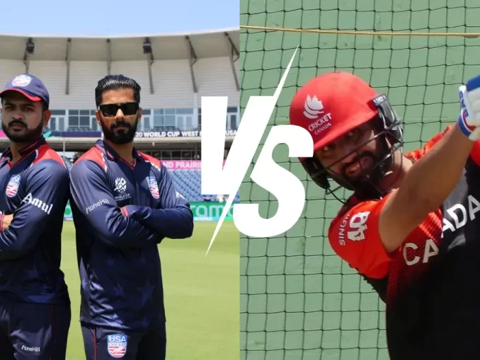 USA vs CAN Player Battle, Stats, Team Record – Top Batsmen & Top Bowler ICC Men’s T20 World Cup, 2024