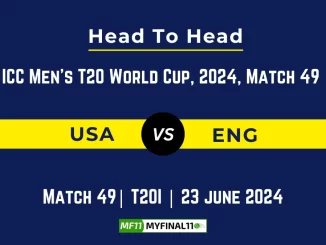 USA vs ENG Player Battle, Head to Head Team Stats, Team Record - ICC Men's T20 World Cup, 2024