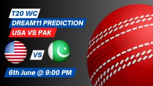 USA vs PAK Dream11 Prediction, Grand LeagueSmall League Fantasy Tips