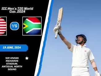 USA vs SA Player Battle, Head to Head Team Stats, Team Record - ICC Men's T20 World Cup 2024