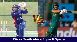 USA vs South Africa Super 8 Opener