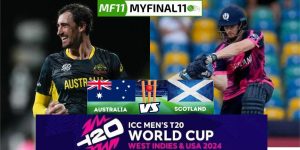 AUS vs SCO Dream11 Prediction Today Match, Dream11 Team Today, Fantasy Cricket Tips, Pitch Report, & Player Stats, ICC T20 World Cup, 2024, Match 35